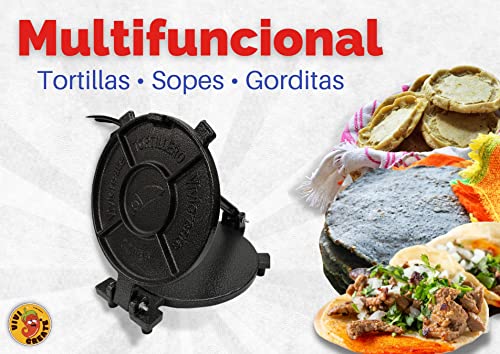 Vivicreate Tortilla Press,Tortilla Maker, Dough Press,Flour Tortilla press, Rotis Press, Quesadilla,Tortilla Makers (7.5 inch)