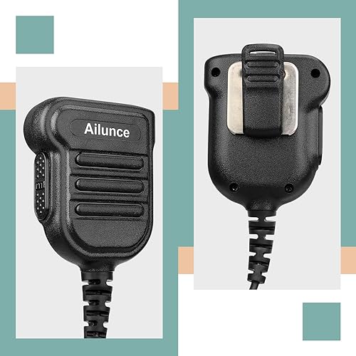 Retevis Ailunce HA1G GMRS Handheld Radio, GMRS Radio with Speaker Mic, IP67 Waterproof, NOAA, 2800mAh USB-C Rechargeable Portable Two Way Radio