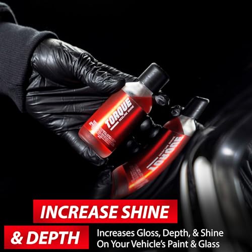 Torque Detail Redline Shine Ceramic Coating 60ml - Ceramic Coating Kit For Cars - Easy To Apply, Over 2 Years of Protection - Premium, Professional Results For Your Car, Boat, RV, Motorbike & More