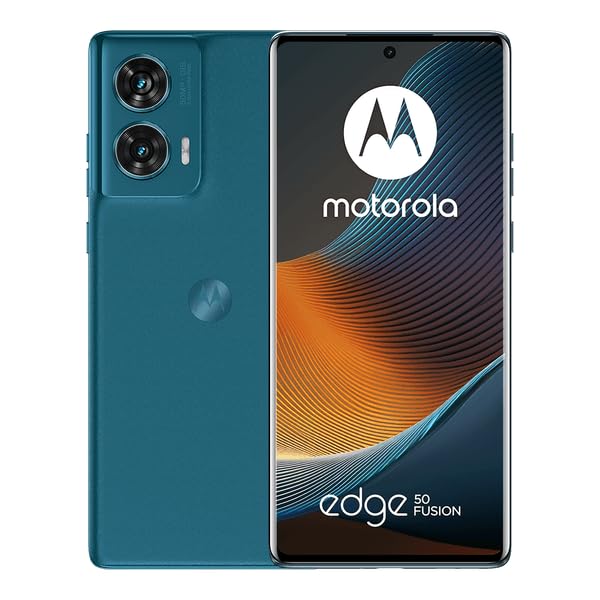 Motorola Moto Edge 50 Fusion 5G (XT2429-1) Dual Sim | GSM Unlocked | 6.7" P-OLED 120Hz Display | 8GB Ram 256GB Storage - International Version - (Green)