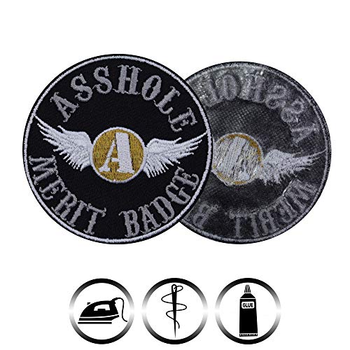 Funny iron-on Patch "Liberté Egalité Fckoféy" Patches for all fabrics and leather | quote Sticker to iron on for clothing and backpacks | Biker fabric applique | 2.95X1.57 in