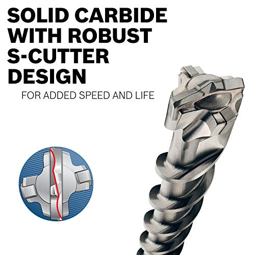 Bosch HC5024 5/8 In. x 29 In. SDS-max Speed-X Carbide Rotary Hammer Bit for Concrete Drilling