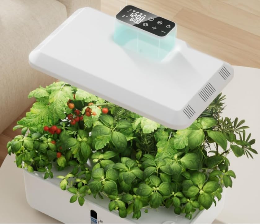 URUQ Hydroponic Garden Remote Control: Compatible with URUQ 12 Pods Hydroponics Growing System Indoor Herb Garden Remote Control White