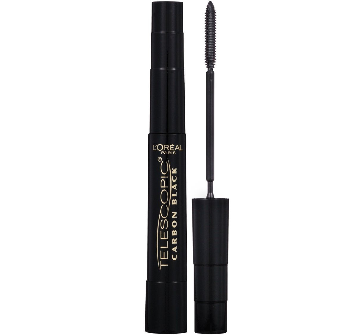 L'Oreal Paris Makeup Telescopic Original Lengthening Mascara, Carbon Black, 0.27 Fl Oz (Pack of 1)