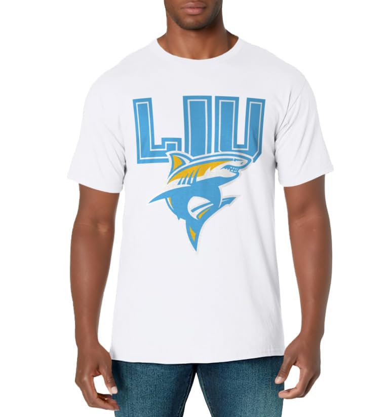 Long Island Sharks LIU Icon Officially Licensed T-Shirt