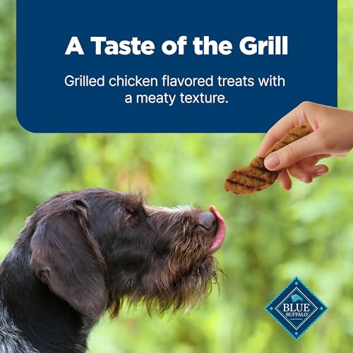 Blue Buffalo Nudges Grillers Natural Dog Treats Made with Real Chicken, Made in the USA, Chicken, 10-oz. Bag