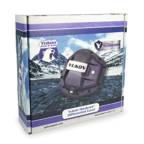 Yukon Hardcore Rear Nodular Iron Differential Cover for Wrangler JL Dana 44 Rear (YHCC-D44JL-REAR)