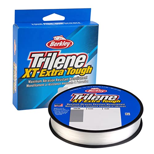 Berkley Trilene® XT®, Low-Vis Green, 14lb | 6.3kg, 3000yd | 2743m Monofilament Fishing Line, Suitable for Saltwater and Freshwater Environments