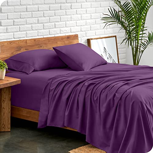 Bare Home Twin XL Sheet Set - College Dorm Size - Luxury 1800 Ultra-Soft Microfiber Twin Extra Long Bed Sheets - Deep Pockets - Easy Fit - Extra Soft - 3 Piece Set - Bed Sheets (Twin XL, Light Blue)