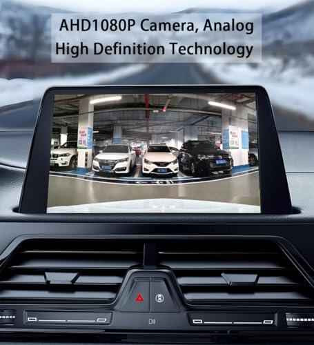 Back up Camera for Cars, Backup Camera,1080P HD Reverse Camera de reversa de auto/Front Camera for car Truck Rear view/170 Degrees Viewing Angle(Black)