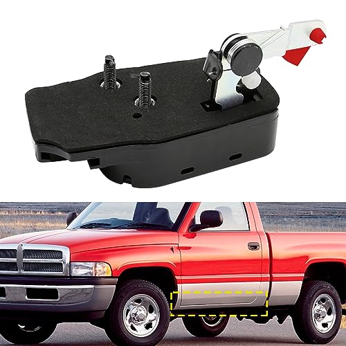 Hoypeyfiy Lower Door Latch Hinge,55275100 Door Lock Replacement for Dodge Ram 1500 2500 3500 1998-2002 W/Quad Cab (Left Driver Side)