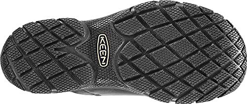 KEEN Utility Men's PTC Slip On 2 Low Height No Lace Chef Food Service Shoe, Black/Black, 7 Medium US