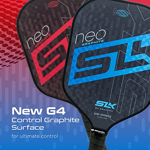 2024 SLK by Selkirk Pickleball Paddles | Featuring a Multilayer Fiberglass and Graphite Pickleball Paddle Face | SX3 Honeycomb Core | Pickleball Rackets Designed in The USA for Traction and Stability