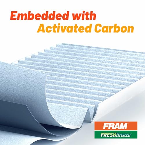 FRAM Fresh Breeze Cabin Air Filter with Arm & Hammer Baking Soda, CF11777 for Select Jeep Vehicles, (Pack of 1)
