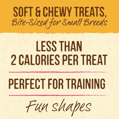 Merrick Lil’ Plates Grain Free Small Dog Treats, Natural Training Treats For Small Dogs, Lil’ Chunky Chicken - 5 oz. Pouch