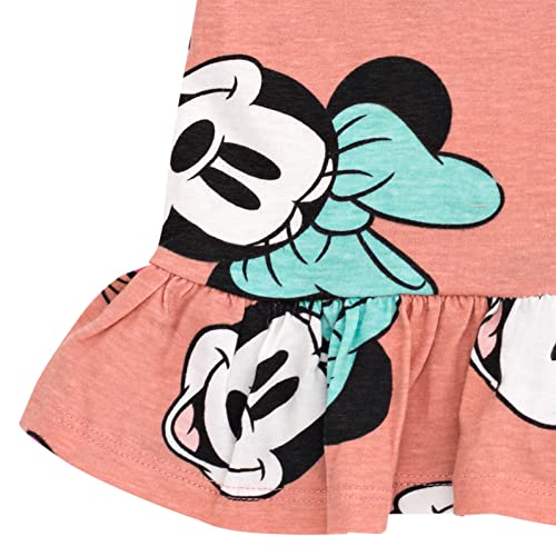 Disney Minnie Mouse Toddler Girls T-Shirt and Leggings Outfit Set Pink/Black 2T