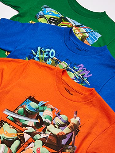 Teenage Mutant Ninja Turtles boys Teenage Mutant Ninja Turtles Group Tee T Shirt, Navy, 2T US