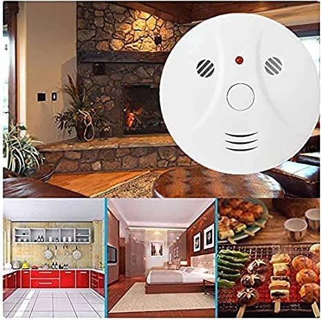 3 Pack Combination Smoke and Carbon Monoxide Detector Battery Operated, Travel Portable Photoelectric Fire&Co Alarm for Home, Kitchen