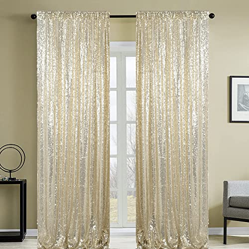 HMQIANG Silver Sequin Backdrop Curtains 8FTx8FT 1 Sequin Backdrop Curtains Panel Sparkly Background Drapes Glitter Photo Background for Wedding Baby Shower Stage Decorations