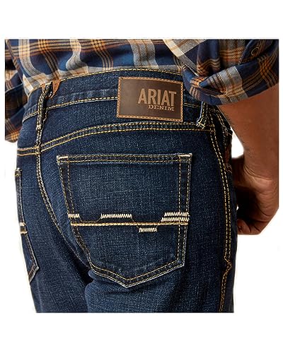 Ariat Men's M8 Modern Stretch Reese Slim - Tornado, 31W x 38L