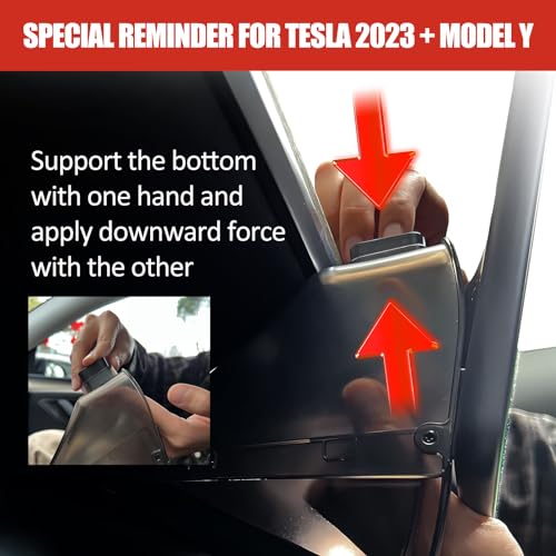 CLOUDMALL for Tesla Model 3/Y Under Screen Storage, Behind Screen Hideen Privacy Storage for 2016-2024 Model 3 Model Y, Extra Storage for Model 3 Model Y, Tesla Interior Accessory