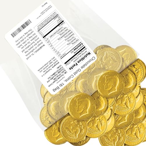 Chocolate Gold Coins, 1lb Bag