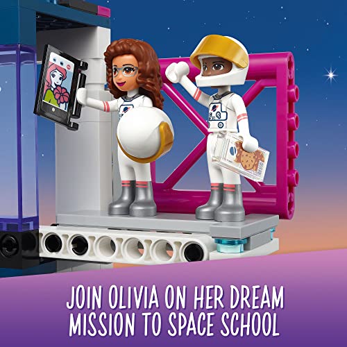 LEGO Friends Olivia’s Space Academy Shuttle Rocket 41713, NASA Space Shuttle Toy for Kids, Pretend Play Space Academy with Astronaut Mini Figures, Gift for Boys Girls 8+ Years Old