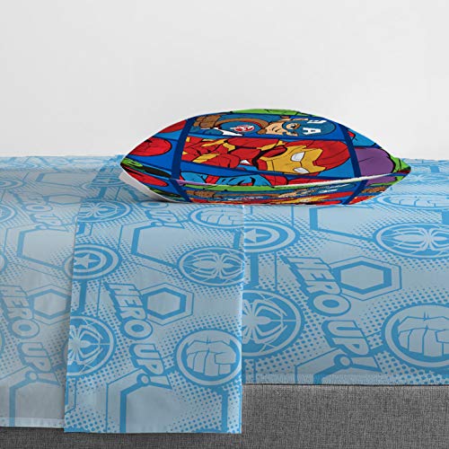 Jay Franco Disney Moana Full Comforter Set â€“ Tropical Patchwork 7 Piece Bedding Features Pua and HEI HEI -Includes Sheet Set & Pillow Covers - Super Soft Kids Microfiber Bed Set