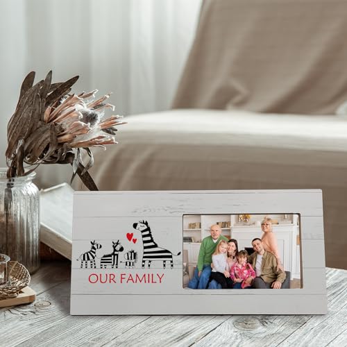 Mancheng-zi Family Picture Frame, Best Family Gifts, Family Gifts for Christmas, Family Gifts for Kids and Adults, Gifts for Family, Our Family is Like Branches on a Tree 4x6 Picture Frame, Horizontal