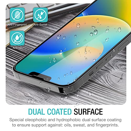 Purity Screen Protector Designed for iPhone 14 Plus 2022 (3 Pack) Tempered Glass Screen Protectors Slim Case Friendly + HD Clarity 9H Hardness Film, 6.7 inch Model 2022