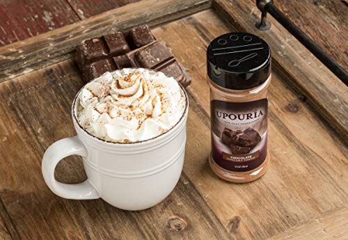 Upouria Chocolate Flavored Shakeable Topping 5.5 Ounce - (Pack of 2)