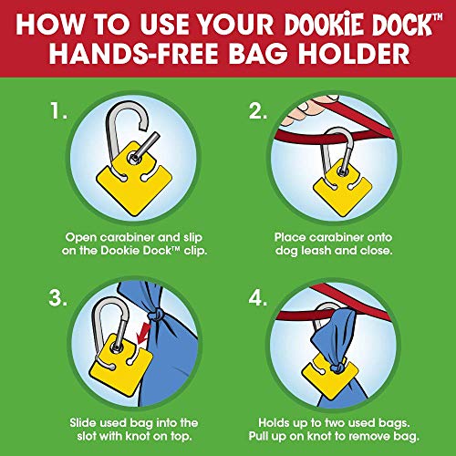 Bags on Board Dog Poop Bags - Strong, Leak Proof Dog Waste Bags - 9 x 14 Inches, 600 Blue Bags (3203940071)