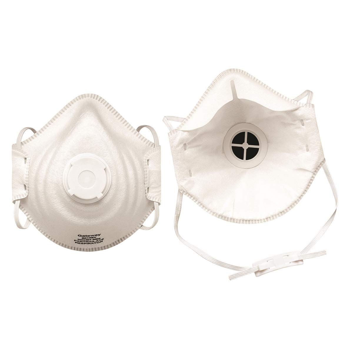 Gateway Safety 80102V PeakFit Vented N95 Particulate Respirator (Box of 10)