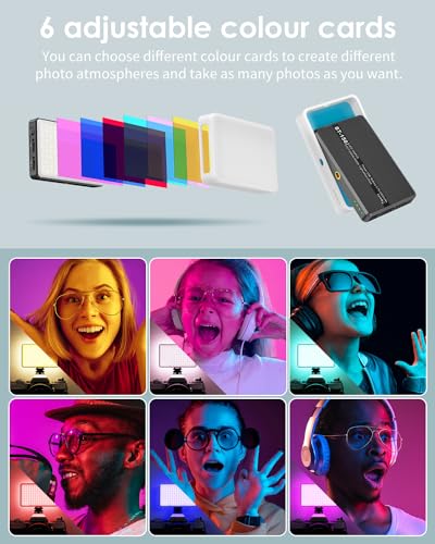 150 LED Phone Light, Selfie Light for Phone, Light for Phone/iPad/iPhone/Camera, 5500Mah Rechargeable Light, 3 Lighting Adjustment Modes, Phone Selfie Light for Photography/TikTok/Vlog/Video