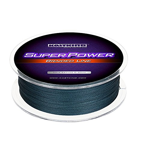 KastKing Superpower Silky8 Braided Fishing Line, Yellow, 8 Strand, 20LB, 150Yds