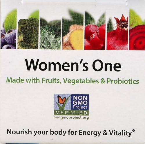 Rainbow Light Womens One High-Potency Daily Multivitamin, Womens Multivitamin Provides High-Potency Immune Support, With Vitamin C, Biotin and Ashwagandha, Vegetarian, 60 Count