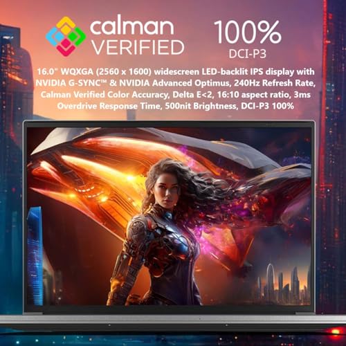 Acer Predator Triton Neo 16 Gaming Creator Laptop | 16" WQXGA 240Hz Calman Verified | AI-Powered | Intel Core Ultra 7 Processor 155H | NVIDIA GeForce RTX 4060 | 16GB LPDDR5X | 1TB SSD | PTN16-51-71DY