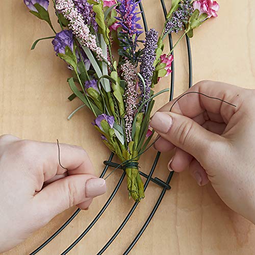 FloraCraft 26 Gauge Floral Wire 270 Feet Bright Silver