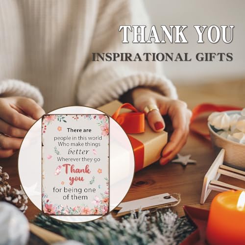 Inspirational Gifts for Women Coworker Boss Appreciation Gifts for Women, Going Away Farewell Gifts,Thank You Gifts 8x12 Inches Metal Tin Signs