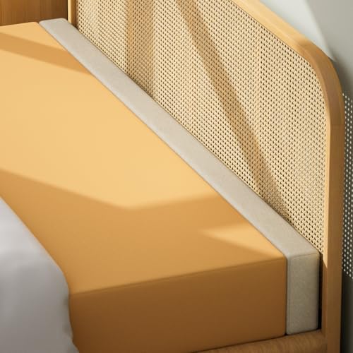 Deepshark Bed Gap Filler for Queen Mattress, High-Density 45D Sponge, Removable and Washable Cover, Mattress Extender Filler for Headboard Gap, Bed Space Crack, Wall(60"×6"×6", Queen)
