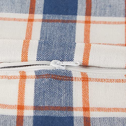 DII Decorative Square Throw Pillow Cushion Cover Set, Hidden Zipper, Cotton & Machine Washable, 18x18, Lemon Bliss, 4 Piece