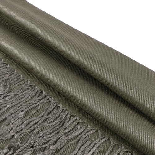 TZ Promise Women's Pashmina Shawls and Wraps for Evening Dress Soft Wedding Bridal Winter Warm Long Large Scarves (Lilac)