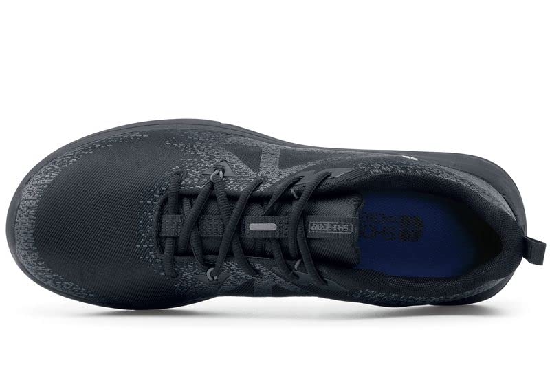Shoes for Crews Toby II, Men's Nano Composite Toe (NCT) Work Shoes, Slip Resistant, Water Resistant, Black, Size 10