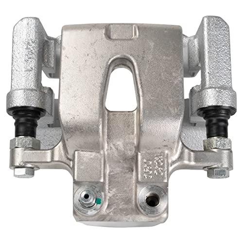 TRQ Front Right Brake Caliper w/Bracket Performance Red Passenger Side Compatible with 2003-2008 Pontiac Vibe Toyota Corolla Matrix