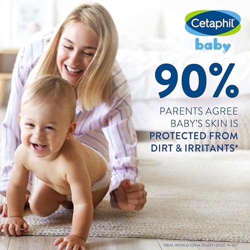 Cetaphil Baby Shampoo and Body Wash with Organic Calendula, Tear Free, Hypoallergenic, Ideal for Everyday Use, Dermatologist Tested, 7.8oz