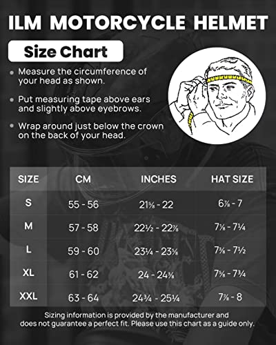 ILM Carbon Fiber Motorcycle Helmets Lightweight Full Face Dual Visor Helmet with Rear Wing Pinlock Compatible Motorbike Street Bike DOT ECE Men Women Model 861C (CarbonFiber3K, S)