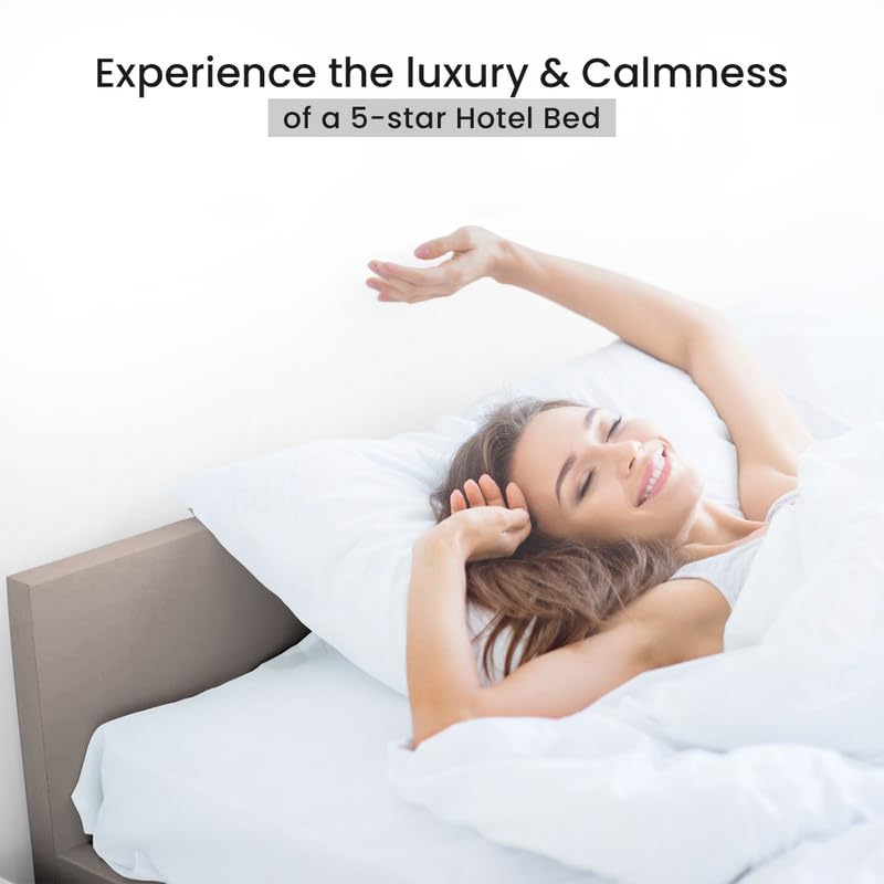 SGI bedding Luxury 4 Piece Egyptian Cotton Sheets Full Size - 1000 Thread Count, 100% Cotton Sheets, 15" Deep Pocket Sheet Set, Breathable, Soft and Premium Cotton - Lilac