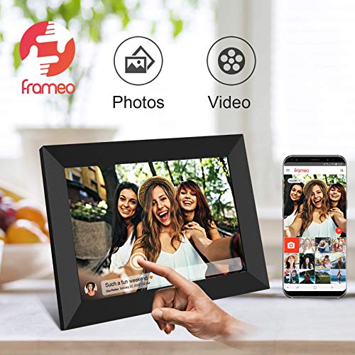 64GB 19inch FRAMEO Smart WiFi Digital Photo Frame 1280x960(4:3) IPS LCD Touch Screen, Auto-Rotate Portrait and Landscape, Dual-WiFi Share Moments Instantly via Frameo App from Anywhere