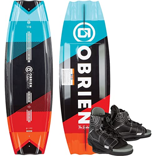O'Brien System Wakeboard 140cm w/Clutch 10-14 bindings,Green