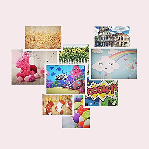 DORCEV 5x3ft Dinosaur Backdrop Happy Birthday Cartoon Dinosaurs Theme for Newborn Baby Shower Kids Boys Birthday Party Banner Background Tropical Jungle Plants Photography Photo Vinyl Studio Props